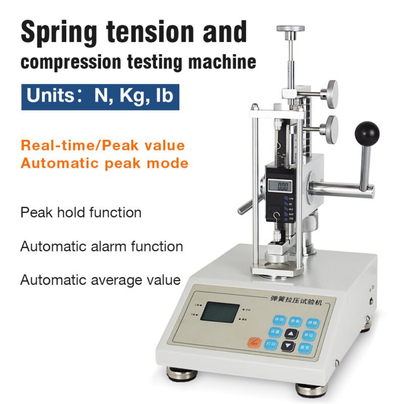 Spring tension and compression testing machine+TW021 - Image 2