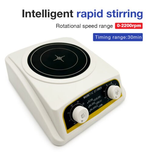 1L Mini Timer Speed Regulating Magnetic Stirrer+LA121 - Image 7