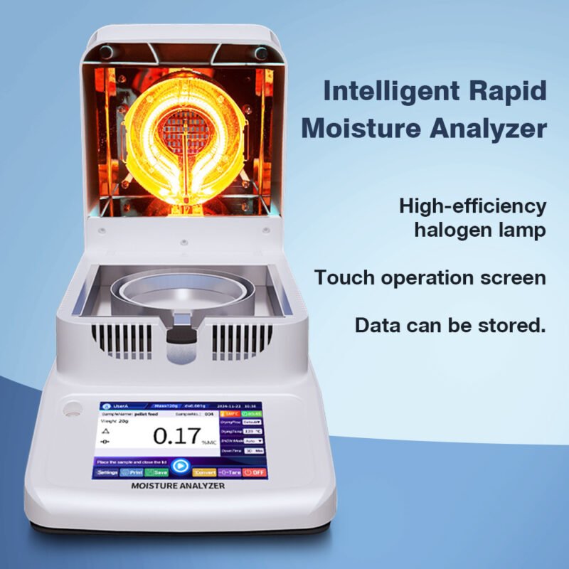 120g Halogen moisture meter+BS106EU/BS107EU/BS108EU - Image 4