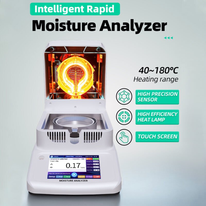 120g Halogen moisture meter+BS106EU/BS107EU/BS108EU - Image 5