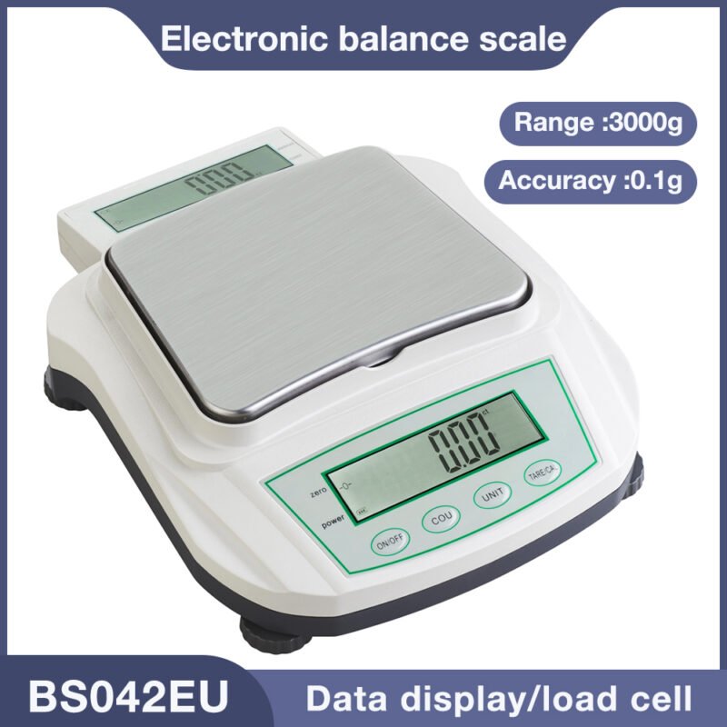 1Kg/3Kg/5Kg 0.1g Dual display electronic balance scale+BS041/BS042/BS043 - Image 7