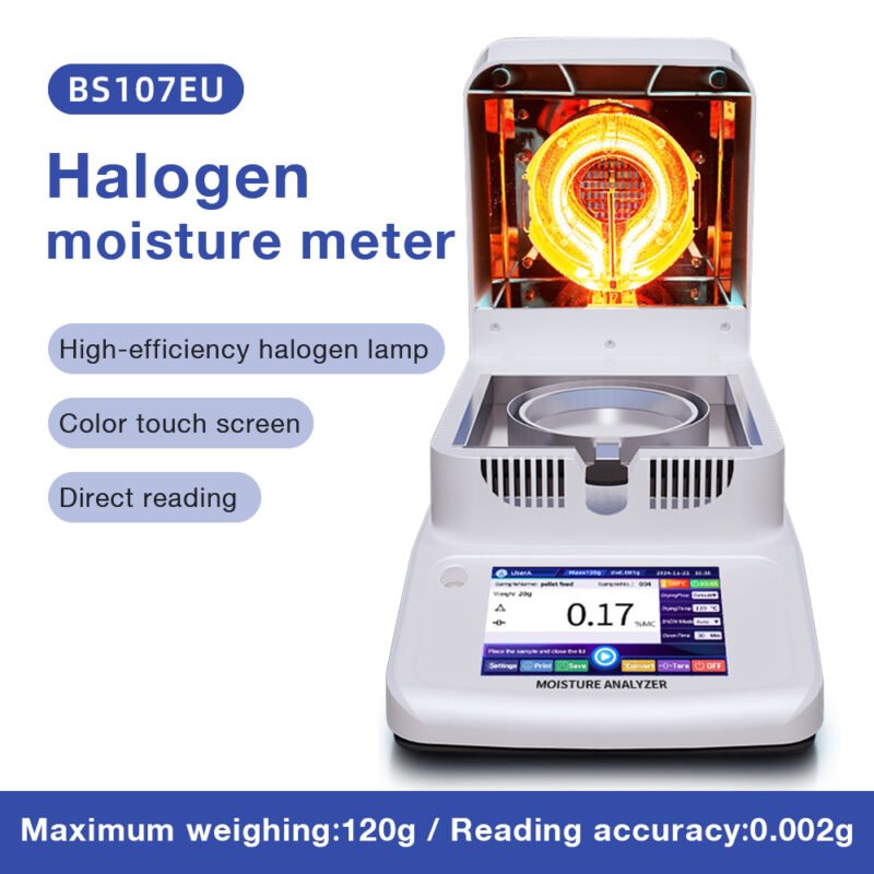 120g Halogen moisture meter+BS106EU/BS107EU/BS108EU - Image 7