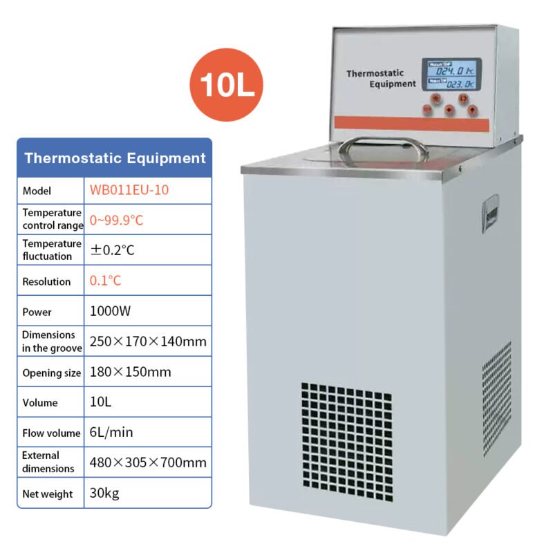 0-99.9 ℃ low-temperature constant temperature water bath+WB011 - Image 5