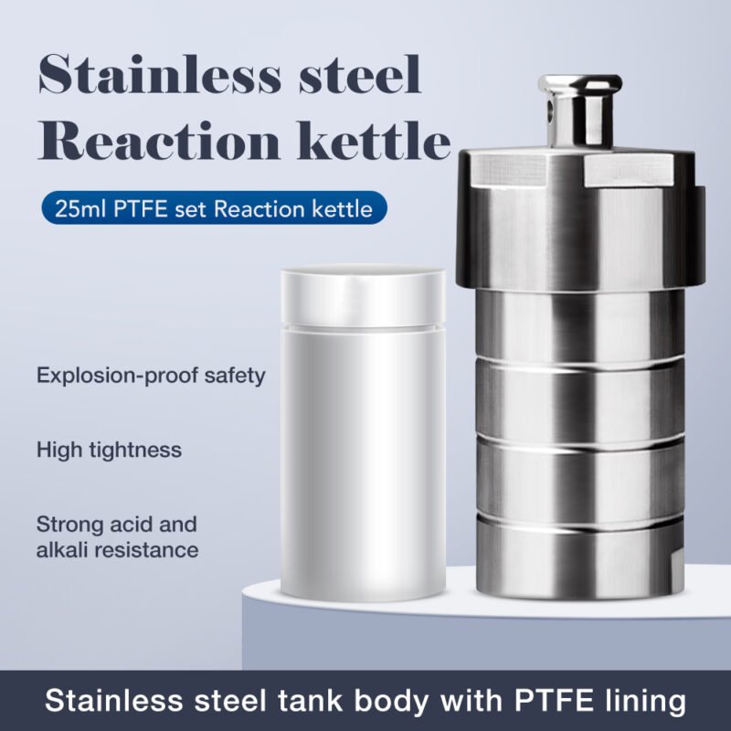 25ml PTFE Complete Reaction Kettle+LA112 - Image 2