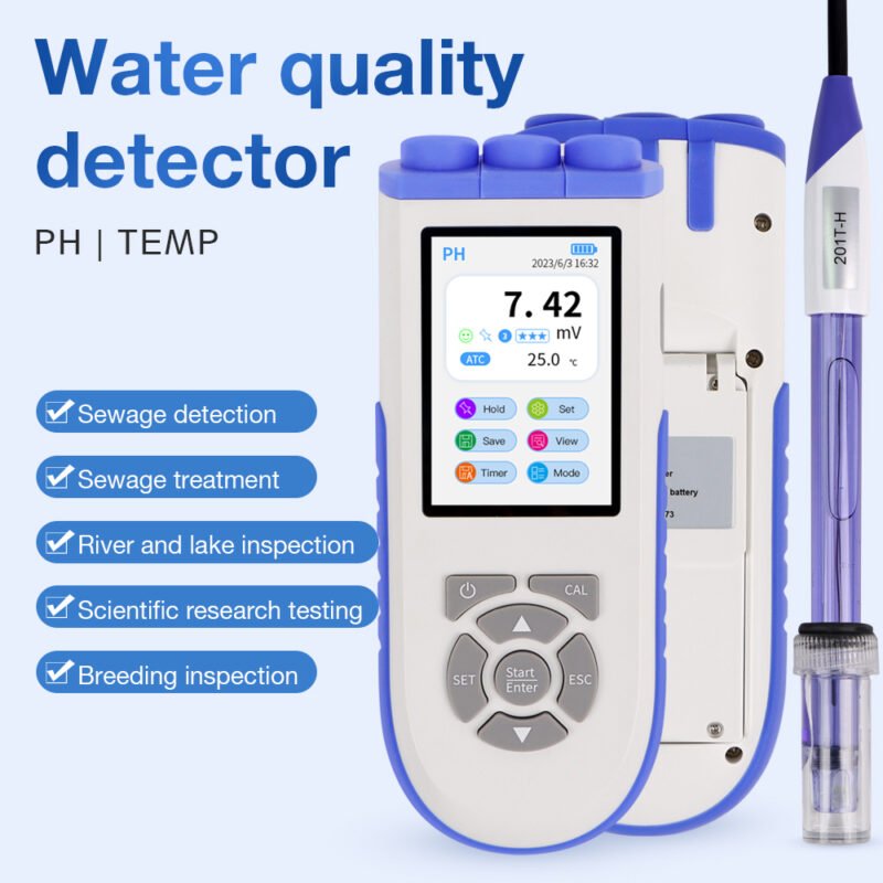 Portable PH meter+PH876 - Image 4