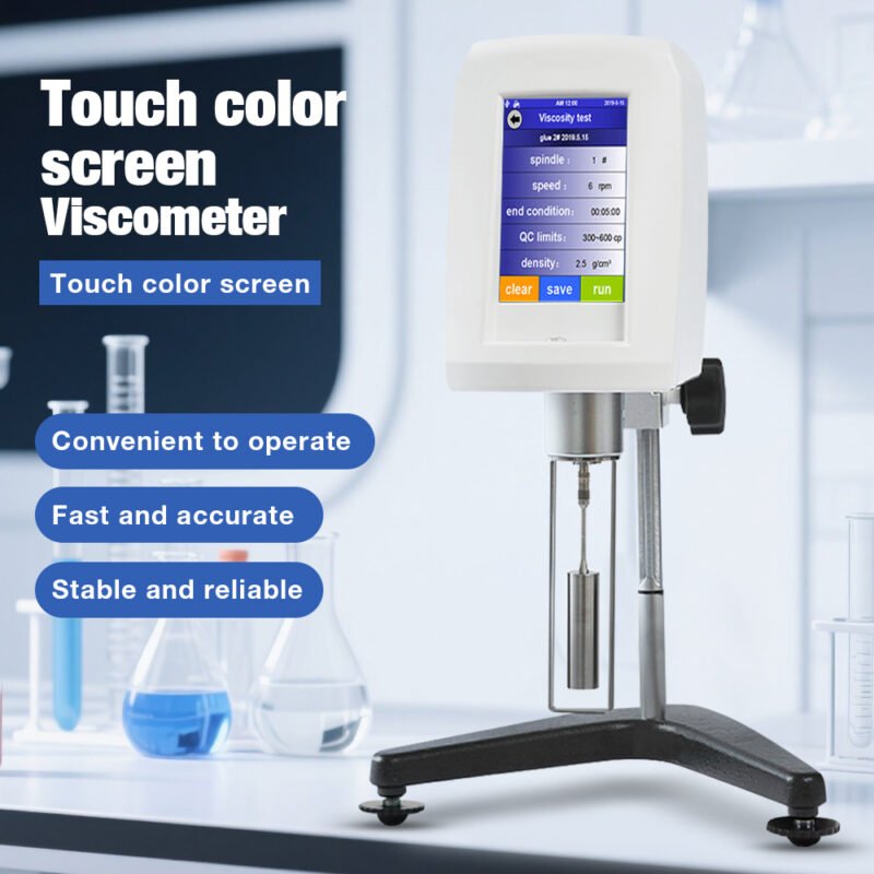 Digital display touch screen viscosity meter+ND009/ND010 - Image 4