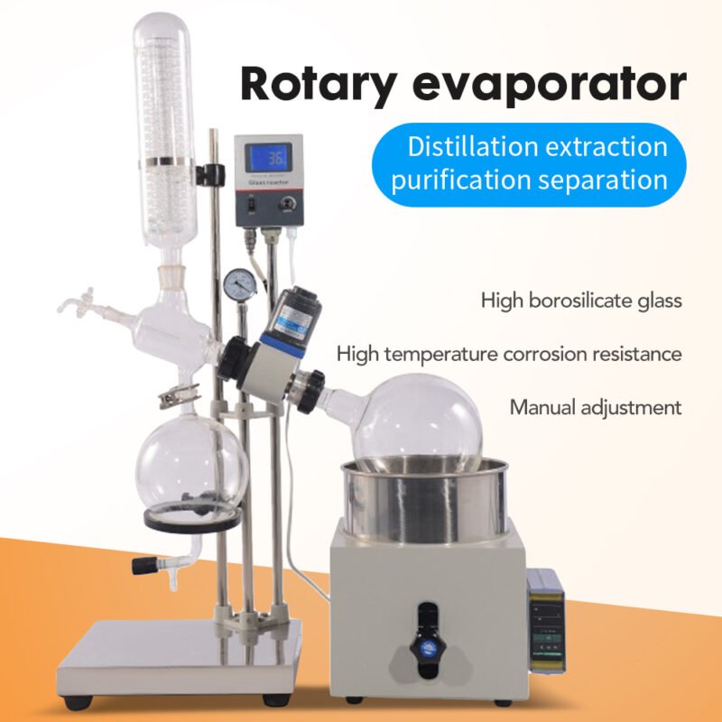 Manual Lifting 2L Rotary Evaporator+LA110 - Image 4