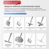 Top Perforation brushless motor mixer with beaker clamp+LA136EU-LA138EU - Image 6