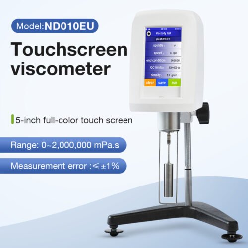 Digital display touch screen viscosity meter+ND009/ND010 - Image 8