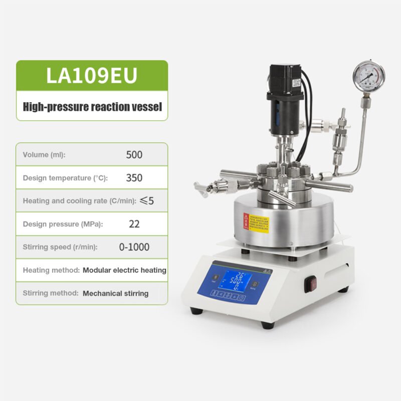 Magnetic/Mechanical Stirring High Pressure Reactor+LA080/LA081/LA109 - Image 8