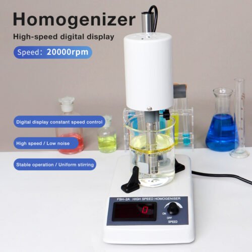 Digital display high-speed homogenizer+LA193 - Image 2