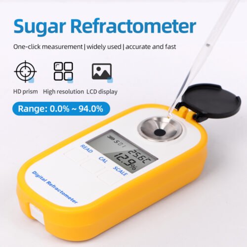 0-94% Digital Display Sugar Refractometer+RF037 - Image 5