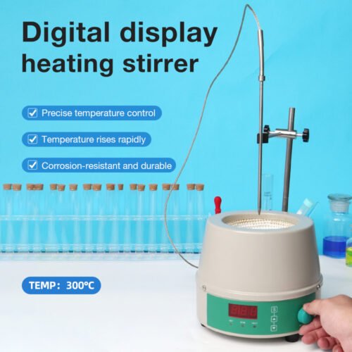 Digital display mixer Electric heating mantle+LA102-LA107 - Image 4
