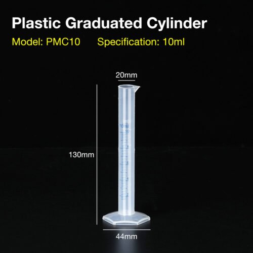 Plastic measuring cylinder+PMC10ml-PCM1000ml - Image 2