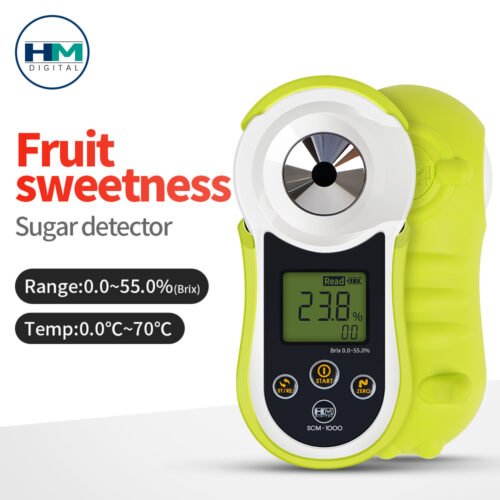 Bluetooth Digital Display 0-55% Sugar Refractometer+SCM100 - Image 2