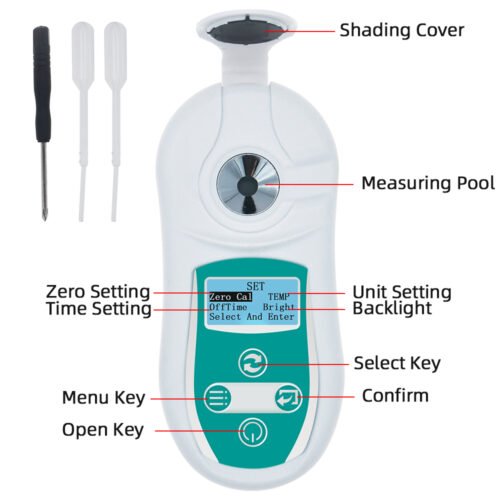 Digital Display53% Sugar Refractometers - Image 3