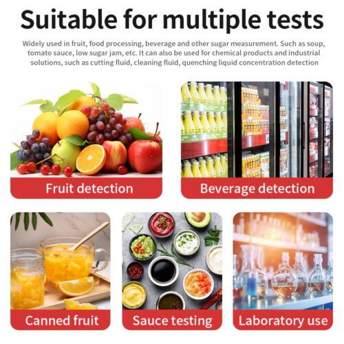 Bluetooth Digital Display 0-55% Sugar Refractometer+SCM100 - Image 6