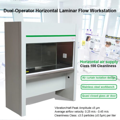 Horizontal /Vertical Laminar Flow Dual Workstation+CB02G+CB02J - Image 3