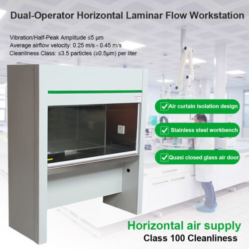 Horizontal /Vertical Laminar Flow Dual Workstation+CB02G+CB02J - Image 8