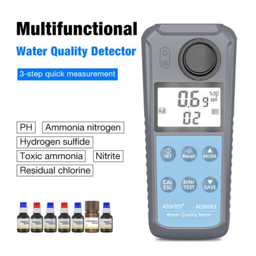 Water Quality Detector/Portable Turbidity Meter+PH860/ZD102 - Image 3