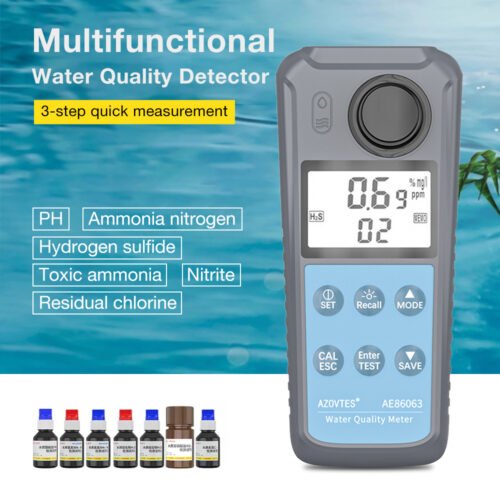 Water Quality Detector/Portable Turbidity Meter+PH860/ZD102 - Image 4