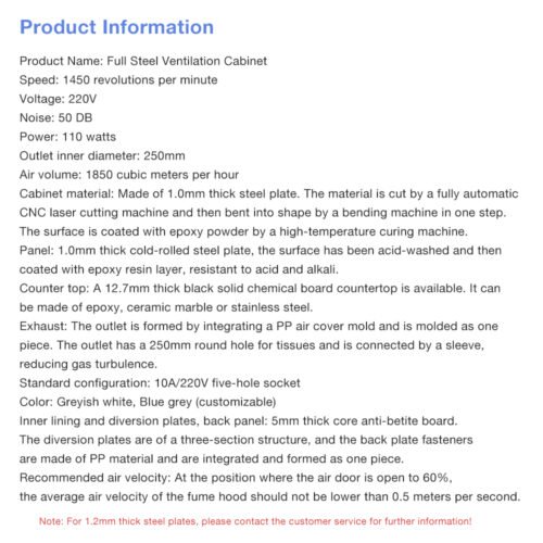 Laboratory Fume Hood+CB05 - Image 8