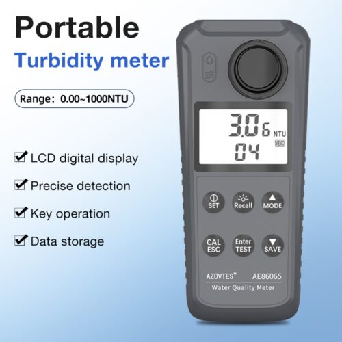 Water Quality Detector/Portable Turbidity Meter+PH860/ZD102 - Image 5