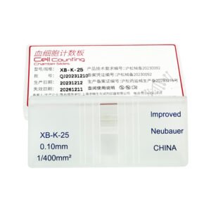 Smooth surface blood cell counting plate